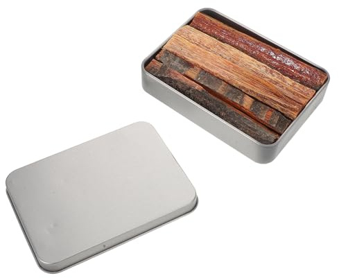 TOYZFRIENDY Fire Starters Survival Fatwood Fire Starter Pack Compact and Portable Burns Cleanly 1 Box and Emergency Use