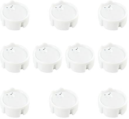 10 unidades de tipo F, caja de silicona, protección de enchufe eléctrico, tapa de silicona, protección de enchufe flexible, antipolvo y decorativo para el hogar, cocina, cuarto de baño