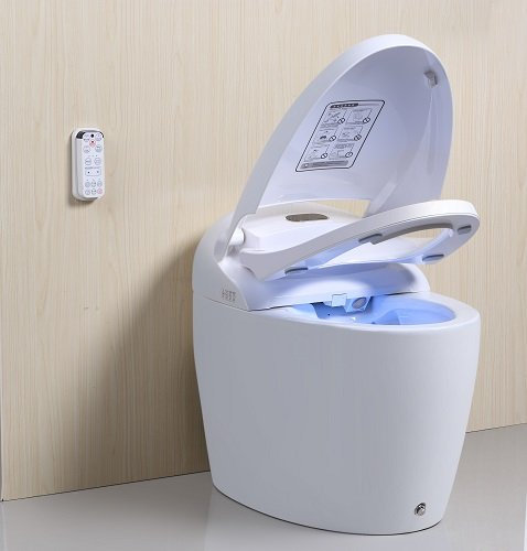 TOPTOILET Toilette a Un Pezzo Giapponese Luxury Gold