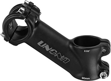 FOMTOR 31,8 Vorbau 35 Grad 70mm 90mm 110mm Bike Lenker Vorbau Riser MTB Vorbau Geeignet für Mountainbike, Rennrad, BMX, MTB (31,8 x 90mm)