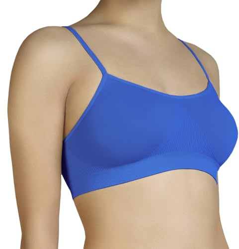 Annes styling Soutien-gorge invisible sans couture pour femme, sans armature, seconde peau, ajustement confortable, non rembourré