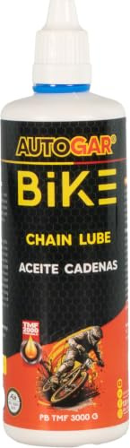 AUTOGAR | Aceite cadena bicicleta | Lubrica la cadena, elimina ruidos y reduce desgaste | Bici montaña, carretera, gravel, etc. (120 ml) ref. 13001