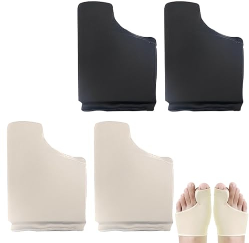 SULIUDAJI 2 Paar Hallux Valgus Korrektur Toe Separator Corrector Silicone Bunion Corrector Support For Hallux Valgus And Bunion Correction, Gel Hallux Valgus Splint Socks With Silicone Pads