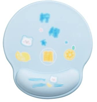 Mouse Pad Tapis De Souris Tapis De Souris Ergonomique avec Support De Repose-Poignet en Silicone Tapis De Souris De Jeu Base Antidérapante pour La Maison Et Le Bureau Cadeau Gamer