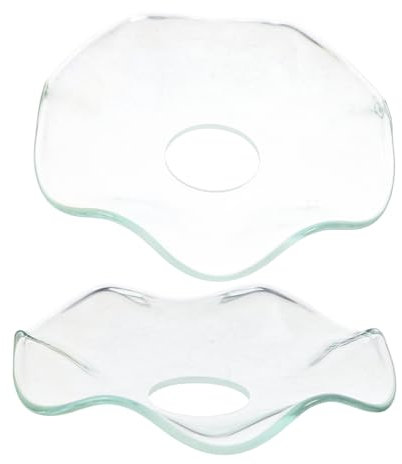 Holibanna Raccoglitore di Gocce di Candela in Trasparente Raccoglitori di Cera per Candele Coniche Portacera per Candelieri Accessori per Matrimoni E Feste Protezione Decorativa per Candele