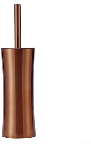 Elegante set di scopino per WC in acciaio inox per una decorazione senza tempo e funzionalità del bagno (colore rame)