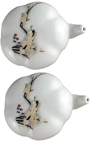 Anneome 2 Stück Keramische Wassertröpfchen für Kalligraphie Praktische Tintenbehälter für Mahlen von Tusche und Farben für Künstler und Hobbyisten