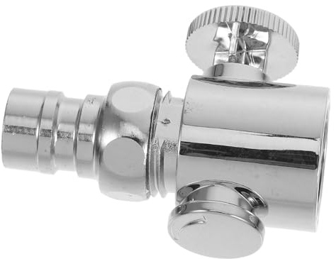 Gatuida One-Click Water Stop Valve for Washing Machine Faucet Leak Repair, Plastic Tap Shut-Off Valve Accessory for Bathroom Sink Water Control