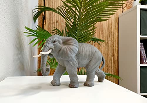 DECOLINE Deko-figur Elefant Elephant Dekofigur, 16 X 26cm