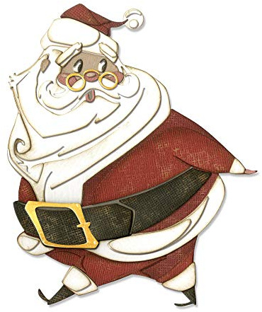 Thinlits Stanzschablonen Jolly St. Nick Colorize von Tim Hol, 11er-Pack