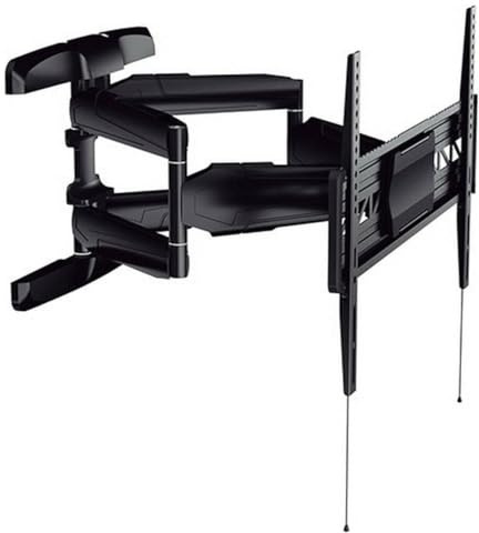 TM Electron TMSLC145 Soporte de Pared Universal inclinable Giratorio con Brazo Doble para monitores o televisores LED, OLED, LCD, Plasma de 32 hasta 65, MAX. 50Kg, VESA 600X400