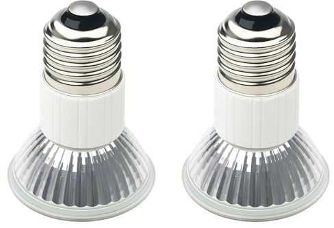 CCTP Range Hood Appliance Bulbs E27 Lighting Z0B0011 50W Bulbs for Zephyr Milano Europa Hoods 70mm，Appliance Light Bulb -Pack of 2