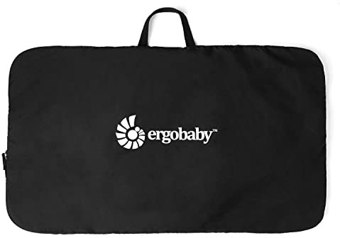 Ergobaby Evolve Bouncer Transporttasche für die Ergobaby 3-in-1 Babywippe Babyschaukel für Neugeborene ab Geburt, Black