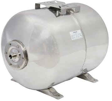 CHM GmbH® Drucktank Memabrankessel 100 Liter Edelstahl max. 10 Bar Druck für Hauswasswerwerk beste Qualität der Schweißung