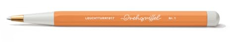LEUCHTTURM1917 369807 Drehgriffel Nr. 1, Apricot - Kugelschreiber mit blauer Mine