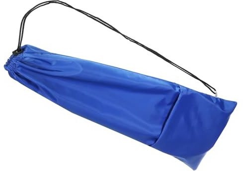 PATIKIL Badmintonschläger-Hülle, wasserdichte Oxford-Badminton-Schlägertasche mit Reißverschlusstasche und Zugband-Schultergurt, leicht, blau