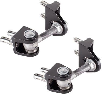 Torband Locinox zum Anschrauben BOLTONHD-4D bis 200kg Torflügel (1Paar) 180° Öffnung Flügelbreite bis 2.000mm (RAL9005 - Tiefschwarz)