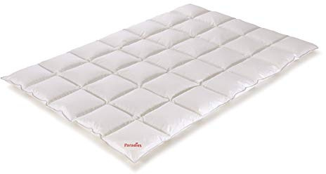 PARADIES Elara 90 Daunenbettdecke 200x200 cm - Ganzjahresdecke | Made in Germany