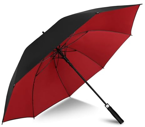ZOMAKE Extra Stor Golfparaply 62 Tum,XXL Golfparaply Stormresistent Stor Automatisk Öppen,Paraply Extra Stor För 2-3 Personer Dubbeltäckt Ventilerad,Golf Paraply För Kvinnor Män