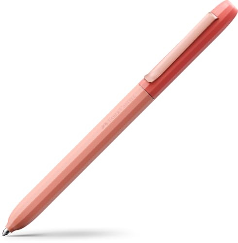 FABER-CASTELL - Kugelschreiber Avori Inner Fire XB | Dokumentenechte Großraummine für weiches Schreiben, inklusive hochwertigem Geschenketui
