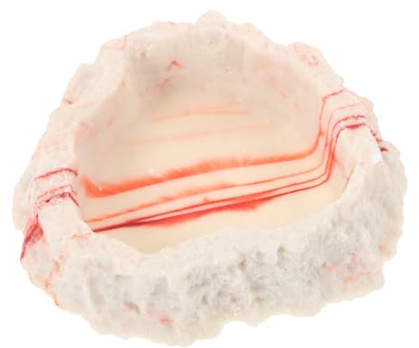 GREENADSCAPE Reptilien-futternapf Und Wassernapf Für Eidechsen Geckos Aus Kunstharz Als Terrarien-zubehör Und Dekoration