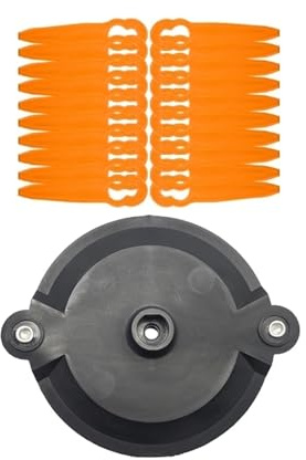 AOIUU Adatto for Parkside PRTA 20-LiA1, Lame di Ricambio for Testina di Taglio con Attacco a Scatto, codice Ian 311046 91099406(Cutter Head Blades B)