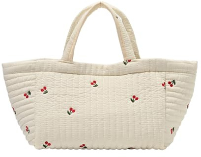 Borsa per carrozzina passeggino borsa da appendere modello ricamo mamma per le donne grande capacità viaggio morbido pannolino da viaggio borsa per pannolini da viaggio