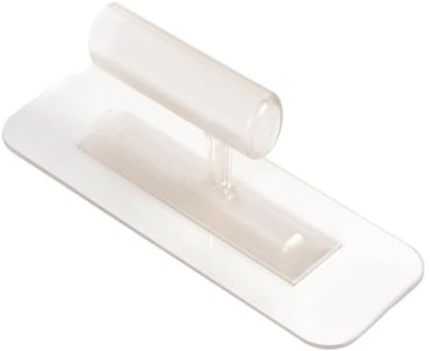 Llana de plástico transparente M17D for enlucir paredes, herramientas construcción for decoración del hogar, fábricas y arquitectura(Round Angle)