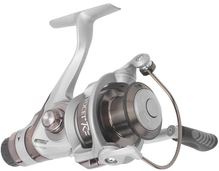 mitchell Spinnrulle, Avocet Rz-Rullar, Allroundfisk, Matare, Bolognase, Sötvattensfiskare, Abborre, Gädda, Gös, Svart, Utväxling 5.4:1, Robust Och Lätt, 5+1 Lager, 2000