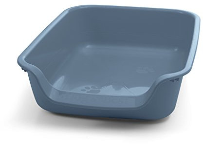 Savic - Junior Wurfkiste blau. 56 x 39 x 13 cm. für Katze und Welpe. - VA-14540