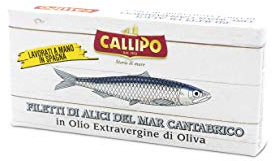 Callipo Filetti Di Alici Del Mare Cantabrico Evo 50 g
