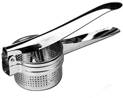 Hongu Schiacciapatate Manuale Pressa Acciaio Premi Patate Passatelli Gateau Purea