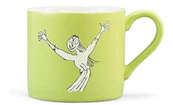 Half Moon Bay The Witches Kaffeetasse | Teetassen & Kaffeetassen | Roald Dahl Lehrer Geschenke & Geschenke für Frauen | Geschenk für Buchliebhaber & Roald Dahl Books Fan-Geschenke | Kaffee-Geschenke &