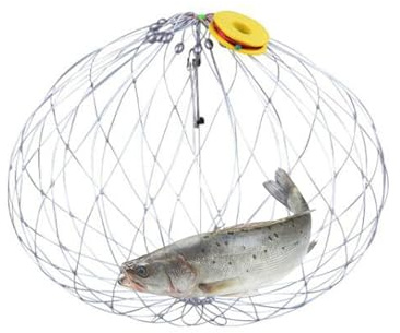 Rete da pesca morbida, rete per granchi in filo di acciaio | Rete per trappole per granchi da pesca,Rete in acciaio morbido con apertura e chiusura automatica multifunzionale per la cattura di pesci,