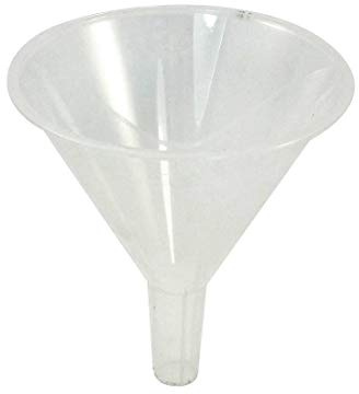120mm 11.9cm Reusable Plastic White Filter Funnel for Laboratory andFashion Processed