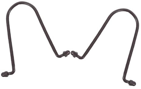 PHENOFICE 2pièces Crochets Métal pour Chaîne De Pluie Adaptateurs Robustes pour Gouttière Et Descente De Faciles à Installer pour Suspension Extérieure Support Polyvalent pour Câble Lumineux