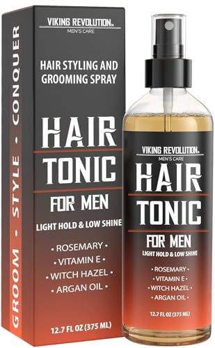 Viking Revolution Hair Tonic for Men - Sandalwood Texture Spray - 12.7 oz