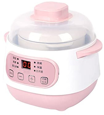 ETZRYSYB Stock Pot DMWD Fornello Lento Elettrico Vapore Alimentare Pentola di Ceramica Multifunzione Zuppa Stufato Tonic Supplemento Riscaldatore Riscald
