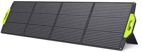 FOSSIBOT 200 W Portable Solar Panel, Foldable Solar Panel Kit, 23.4% Efficiency Module IP67 Waterproof for Camping, F1200 F2400 F3600 Portable Power Station Solar Generator, Laptops, Motorhome, RV