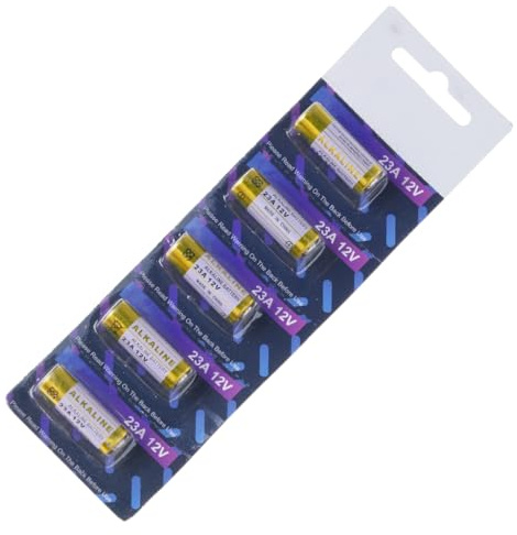 Piles alcalines 12 V A23 haute énergie pour jouet pour télécommandes de sécurité