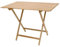 TAVOLO TAVOLINO PIEGHEVOLE BIRRERIA LEGNO NATURALE RICHIUDIBILE 60x80 CM CAMPEGGIO GIARDINO CASA