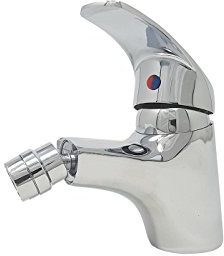 GC GLOBALCOMMERCE B7 Rubinetto Miscelatore Basic, Bagno Bidet, Argento