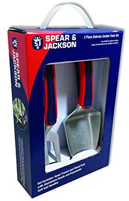 Spear & Jackson BG2PS Ensemble de 2 outils de jardinage pour balcon
