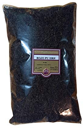 SABOREATE Y CAFE THE FLAVOUR SHOP Té Rojo Pu Erh en Hebra Yunnan China | Hojas Enteras a Granel | Infusión Intensa y Terrosa | 500 g