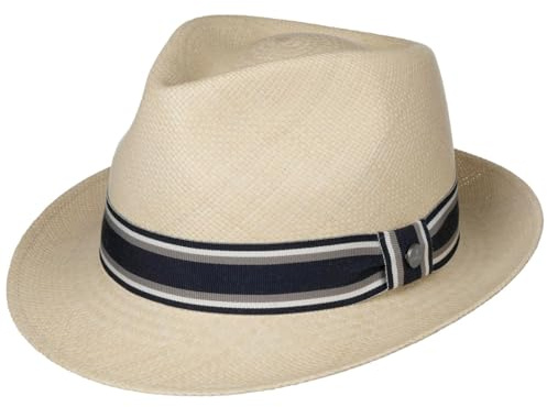 LIERYS Pandila Trilby Panamahut Sonnenhut UV-Schutz Damen Herren Made in Ecuador Frühjahr Sommer