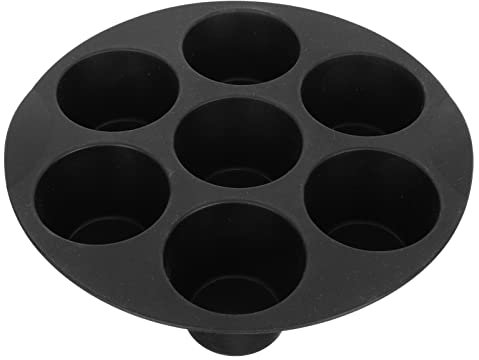 Silicone Muffin Cake Cups 7 Cup Non- Stick Muffin Cupcake Tin Tray Baking Mould Chocolate Universal Cake Cups for Air Fryer Accessories