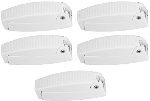Equipaje de Puerta de RV, Pestillo de Soporte de Captura para Autocaravana Camper Traile 5 Piezas Clip RV Accesorios Equipaje de Viaje RV, Remolque, Caravana, Puertas de Casa