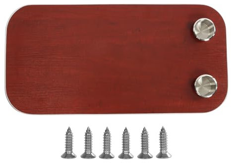 NDNCZDHC Bootstischplatte Mit 2 Getränkehaltern, Abnehmbare Schreibtischplatte aus Massivem Holz Für Wohnwagen, Wohnmobil, Marine, Boot, Yacht, Rechteckig(Dark red)