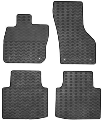 Gummi Fußmatten passend für VW Passat Variant (B9) ab 2/2024/für Skoda Superb Limousine/Combi (3Y) ab 5/2024 AZUGA AZ10092645 Gummimatten Automatten