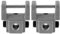Be In Your Mind 2Pcs Spare Fretsaw Scroll Saw 2x2 cm Pinless Blade Adaptor 0.7mm Wire Blade Chuck Pull Pattern According to The Curve Bar Multi-Purpose Multi-Faceted Tooth Line